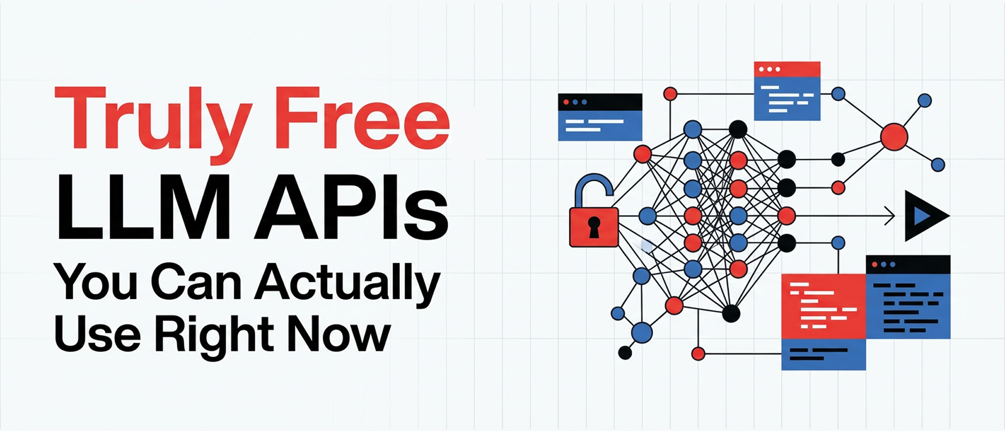 4 Truly Free LLM APIs You Can Actually Use Right Now