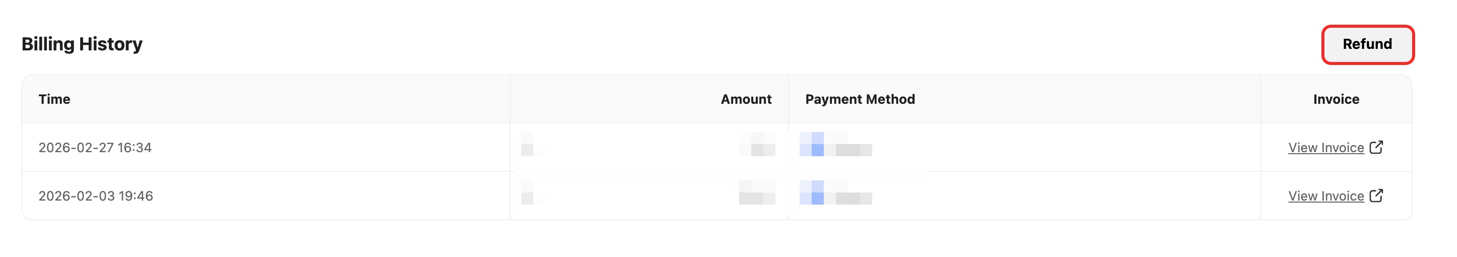 Initiate refund